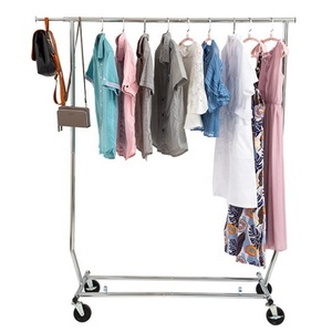 Durable <span class=keywords><strong>de</strong></span> doble rieles ropa <span class=keywords><strong>de</strong></span> prendas <span class=keywords><strong>de</strong></span> vestir Rack perchas secador <span class=keywords><strong>de</strong></span> Hanger - Product Image 3