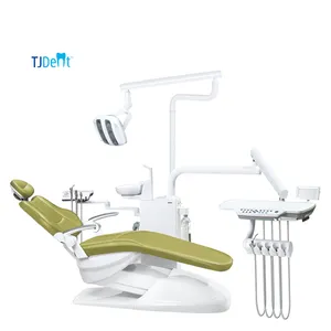 新しいデザインの歯科用椅子メモリプログラムフロア接地インプラントユニット魅力的な価格の歯科用ユニット