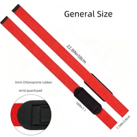 Correas de Levantamiento de Pesas de Alta Resistencia, Acolchadas de Algodón, Soporte para Muñecas, para Peso Muerto, Levantamiento de Potencia, Entrenamiento en Gimnasio, Accesorios de Agarre