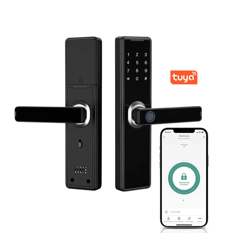 TTlock TUYA APP Smart Door lock Electronic digital password security Hotel apartment home smart door lock