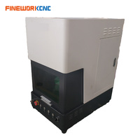 Machines de découpe et de marquage laser à fibre 50W pour plaques nominatives de 1 mm, bijoux, gravure profonde argent et or
