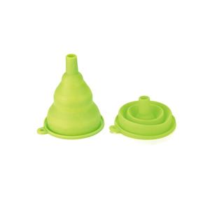 Entonnoir pliable en silicone de qualité alimentaire, écologique, facile à plier, design classique, pour le transfert d'eau, d'huile et de liquides - Product Image 2