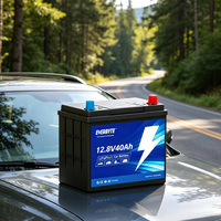 Baterai Mobil Lithium LiFePO4 Kustom 12V 24V untuk Starter Mobil