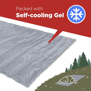 Coussin rafraîchissant pour animaux de compagnie NiBao, sûr, non toxique, activé par la pression, gel rafraîchissant confortable, tapis de glace pour chien et chat - Product Image 5