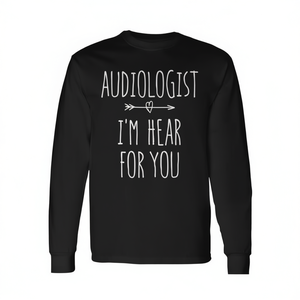 Promocional # # # # Camiseta de manga larga con humor de audiólogo y audiológica - Product Image 2