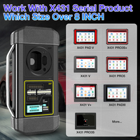 For X431 X-PROG3 Advanced Key Programming Code Reader with EEPROM Adapter 12V USB Supports 110+ Car Brands