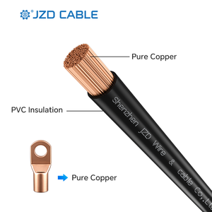 <span class=keywords><strong>Cable</strong></span> <span class=keywords><strong>de</strong></span> Conexión <span class=keywords><strong>de</strong></span> Batería JZD VDE <span class=keywords><strong>de</strong></span> Alta Amperiosidad H07V-K, 25mm², 50mm², 70mm², Rojo <span class=keywords><strong>y</strong></span> Negro, PVC, Un Solo Núcleo, <span class=keywords><strong>Cable</strong></span> Industrial para Banco <span class=keywords><strong>de</strong></span> Baterías - Product Image 4