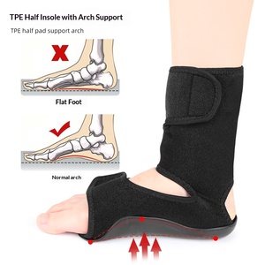 Supporto per Caviglia <span class=keywords><strong>con</strong></span> Fascia di Sostegno, Chiusura a Strappo, in Neoprene e Nylon Traspirante, Protezione Sportiva Indossabile nelle <span class=keywords><strong>Scarpe</strong></span>, Unisex - Product Image 2