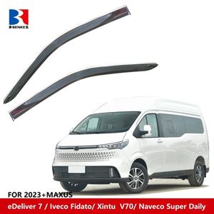 Pare-soleil de fenêtre de voiture pour MAXUS EDeliver 7 Iveco Fidato Xintu V70 Naveco Super Daily 2023, protection contre la pluie et le soleil, déflecteur de vent - Product Image 2