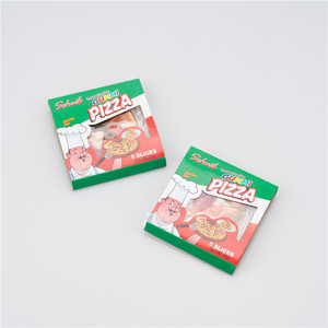Navidad Cáñamo Gummy Bear Fruity GUM Gummies Vegano Sin azúcar Sabor a fruta Pizza En caja Venta al por mayor Fábrica de dulces - Product Image 5