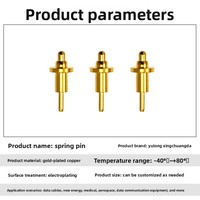 Pogo Pin personnalisé à ressort, micro-contact télescopique, sonde élastique de charge pour équipement électronique sur mesure