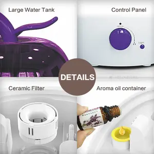 Humidificador Humidifiers RUNAL Smart Cure Valentine Creative Special Gift Box Pack Character Apple Shape Cool Mist Ultrasonic Air Humidifier For Girl