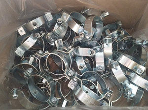 Hot Selling Two Side Screw 2.5mm Heavy Duty Carbon Steel Pipe <b>Clamps</b> with Inch/Metric Compatibility - Product Image 6