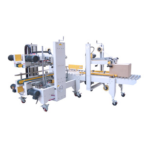<span class=keywords><strong>Machine</strong></span> d'emballage entièrement automatique, <span class=keywords><strong>machine</strong></span> de scellage de cartons avec ruban adhésif, scelleuse de cartons antirouille pour utilisation en environnement humide en entrepôt - Product Image 1
