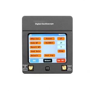 DSO112 ออสซิลโลสโคปแบบดิจิตอลหน้าจอสัมผัส 100MHz 1MSa/s ชุดอุปกรณ์พกพา - Product Image 3