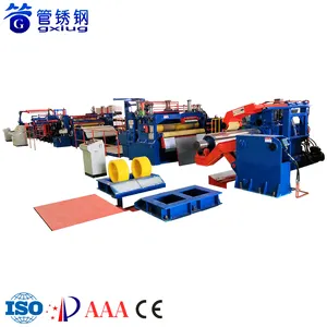 GXG Technology Metal Strip Sheet Steel Coil Cutting Slitting Machine