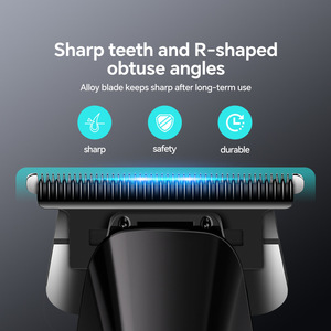 Custom Brand Professional Electric Hair Clipper Hair Trimmers Clippers Rechargeable Men's Trimmer LCD <b>Haircut</b> <b>Machine</b> Barber - Product Image 6