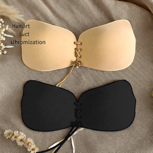 Cubrepezones <span class=keywords><strong>Adhesivos</strong></span> de Silicona Reutilizables <span class=keywords><strong>para</strong></span> Mujer, Ligeros, con Diseño de Alas Divertidas y Efecto <span class=keywords><strong>Push</strong></span>-<span class=keywords><strong>up</strong></span> - Product Image 5