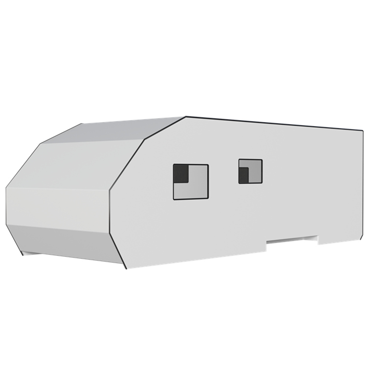 RV Body Shell With Lightweight PP