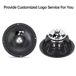 Music Horn Midrange Speaker High Quality Hifi Full Range 8 Midrange For Car Speakers 6.5 Inch 8 Ohms Audio