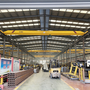 Choix Économique : <span class=keywords><strong>Pont</strong></span> Roulant Monopoutre de 7 Tonnes pour Atelier, Idéal pour l'Empilage de Marchandises en Usine de Pompes à Eau (Utilisation Intérieure) - Product Image 4