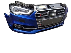 Haute qualité pour <span class=keywords><strong>Audi</strong></span> <span class=keywords><strong>A3</strong></span> berline 4 portes 16-18 fibre de carbone lèvre avant becquet pare-chocs mise à niveau nouvelle condition Protection <span class=keywords><strong>SLINE</strong></span> Style - Product Image 2