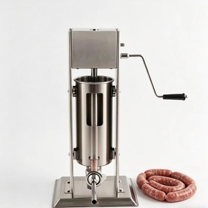 Machine à farcir les saucisses industrielle 12L, type vertical manuel, construction robuste, idéale pour les boucheries gastronomiques et les petites usines agroalimentaires - Product Image 2