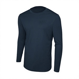 Camisa de Pesca de Manga Larga para Hombre, Color Azul Marino, Estilo Pullover, Secado Rápido, Transpirable, Protección Solar UPF 50 - Product Image 3