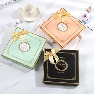 Wholesale A1 Custom Printed Luxury Folding Rigid Paper Wedding Invitation Gift Packaging Chocolate Box