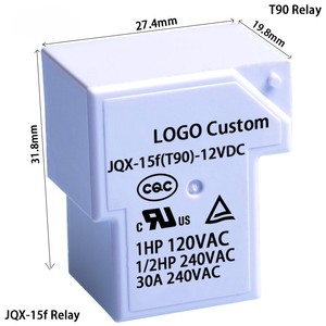 30Amp Pcb электрическая мощность 24V 12V реле 6 Pin 4 Pin T90 Jqx-15F реле - Product Image 6