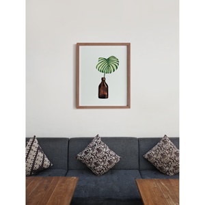 TD foglia-bottiglie Decorative squisito Design artigianale per l'arredamento della casa