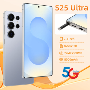 S25 Ultra 5G Smartphone ohne SIM-Lock mit HD-Bildschirm Dual-SIM benutzerdefinierter Größe MTK-Prozessor für Gaming Zustand - Product Image 1