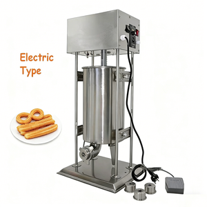 Elektrische Churros-Maschine Kommerzielle Spanische Churro-Maschine Automatische Lateinische Frucht-<span class=keywords><strong>Donut</strong></span>-Wurst Vertikale Füllmaschine - Product Image 1
