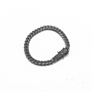 Yunnique Pulsera de cadena de moda con diseño de ancla de plata tibetana, regalo de joyería unisex - Product Image 3