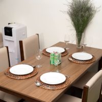 Lot de 4 sets de table bohèmes naturels, tissés à la main, en matériaux végétaux rustiques, style ferme classique, pour la salle à manger