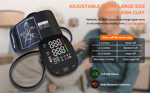 Esfigmomanómetro Electrónico Automático para Comprobación de Presión, <span class=keywords><strong>Monitor</strong></span> de Presión Arterial Digital, Brazo Superior - Product Image 5