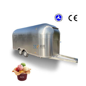 Carrito de Comida Móvil, Accesorios para Hot Dogs, Camión de Comida, Remolque de Comida Estándar de EE. UU. con DOT - Product Image 5