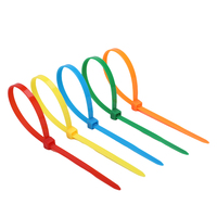 Attaches de câble autobloquantes en nylon 66 de haute qualité 3.6*150mm attaches de fil à haute résistance noires résistantes aux UV à haute température