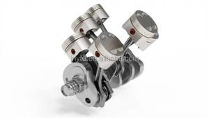 Otomatik fabrika özel motor dövme 86mm 86.5mm 87mm Piston kitleri için lex-abd 2JZ 2JZGE 2JZGTE Piston - Product Image 4