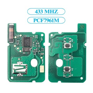Télécommande de <span class=keywords><strong>voiture</strong></span> Heart Horse 433Mhz à 2 boutons avec puce PCF7961M et pile CR2032 pour Sandero, Logan, <span class=keywords><strong>Clio</strong></span> 4, Clé Maîtresse - Product Image 4