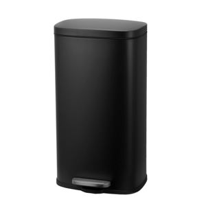 ステンレススチール30Lフットペダルローリングカバーリサイクルゴミ箱環境にやさしいキッチンオフィス & アウトドア用 - Product Image 1