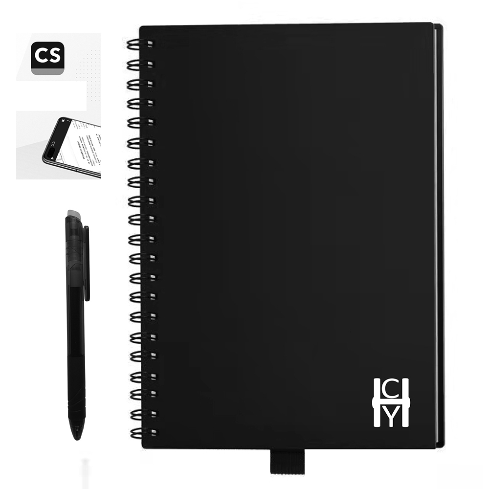 Como Rocketbook-Libreta inteligente, tamaño A4, borrable, en caliente y húmedo, reutilizable, escritura, resistente al agua, reciclable