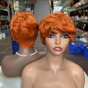 Explora Nuestra Gama de Pelucas de Cabello Humano Baratas, Hechas a Máquina, Sin Encaje, en una Variedad de Colores y con Cautivadores Patrones de Rizos - Product Image 6