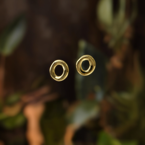 Aretes de Moda EE175-N9-0969G, Chapados en Oro, Aleación de Zinc, Resistentes y Sostenibles, Unisex - Product Image 3