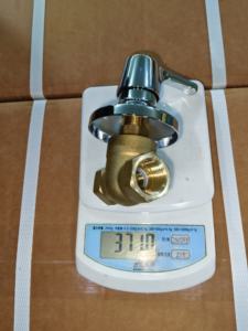 Латунный шаровой кран с хромированием - Product Image 4