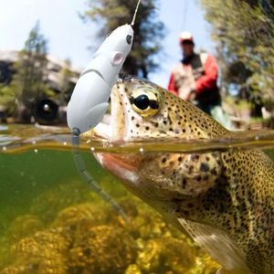 Señuelo de Pesca JOHNCOO de 80 mm y 15,5 g, Artificial, de Plástico, de 2 Segmentos, en Forma de Ratón/Rata, para Lucio y Lubina - Product Image 6