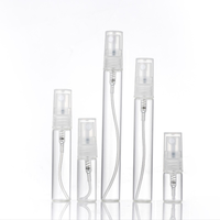 Contenants vides en verre pour parfum, Mini flacons pour échantillons, tailles 2 Oz, 1Ml, 2 Ml, 3 Ml, 5 Ml, 6Ml, 8 Ml, 10 Ml, 100 pièces