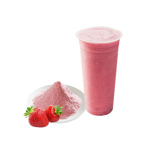 Poudre concentrée instantanée pour Bubble Tea à la fraise avec options de préparation rapide, ingrédients taïwanais pour la vente en gros - Product Image 2