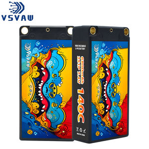 Vsvsvaw 2s 7.4v लिपो बैटरी 6800mah 140c हार्ड केस के साथ Xt60 प्लग के साथ Xt60 प्लग के साथ - Product Image 1