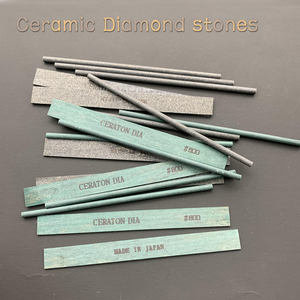 CERATON Japão OEM Personalizável Ferramentas Abrasivas de Cerâmica Diamantada de Alta Dureza 1mm, Grão 200-800, para Afiação Multilateral - Product Image 3